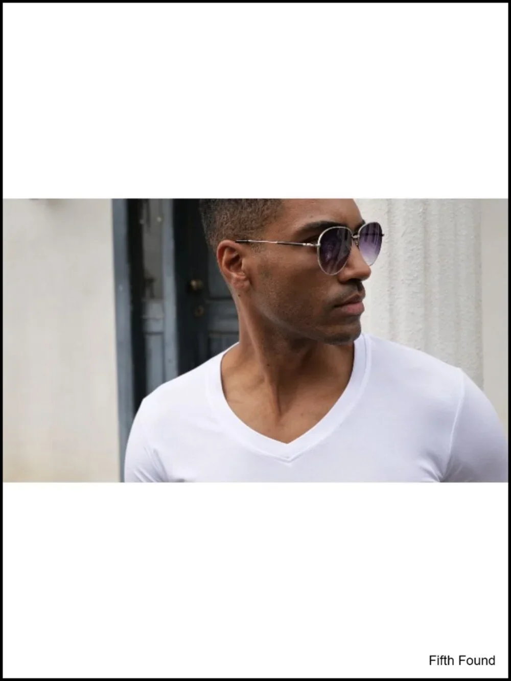 Men's 3-Pack V-Neck Undershirts - Stretchy Moisture Wicking Tees